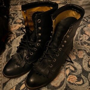 Black Laredo Boots